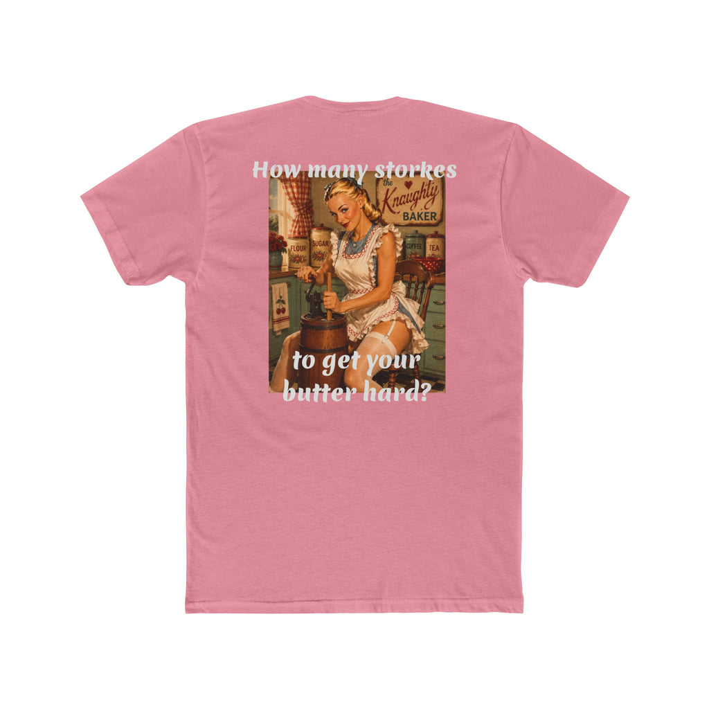 Retro Pin-Up 'How Many Strokes' Graphic Tee