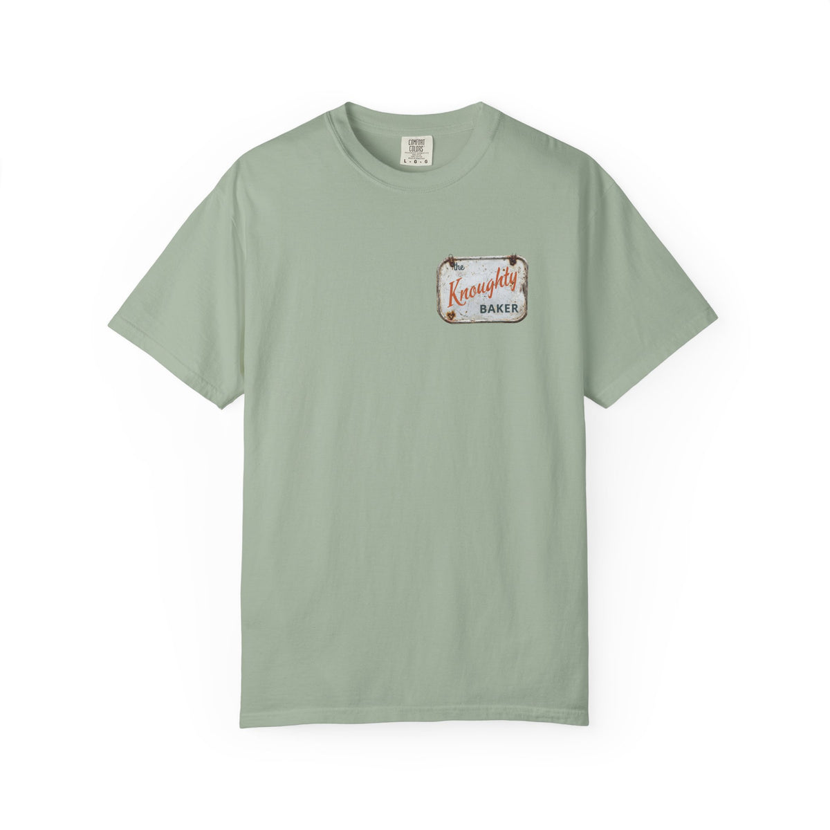 Pin-Up Bakers T-Shirt — "The Naughty Baker" Retro Kitchen Graphic Tee