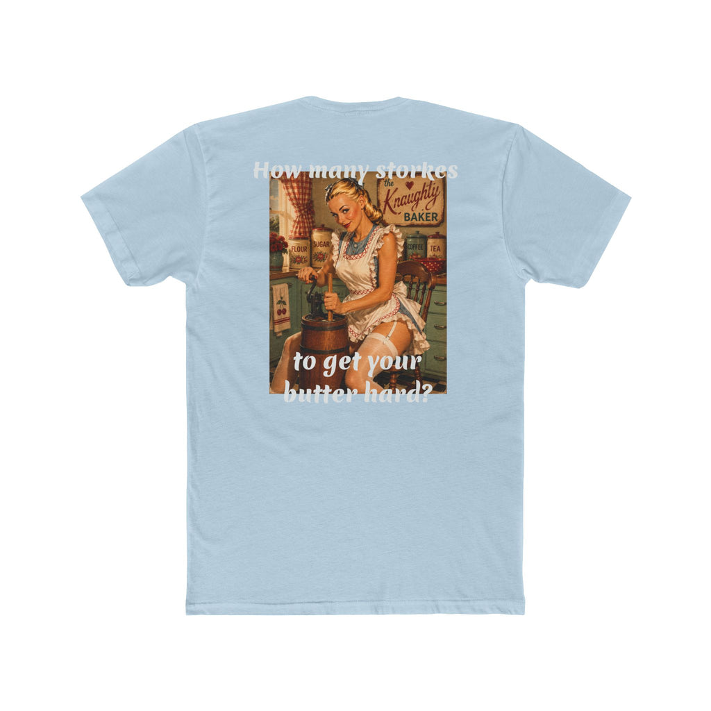 Retro Pin-Up 'How Many Strokes' Graphic Tee