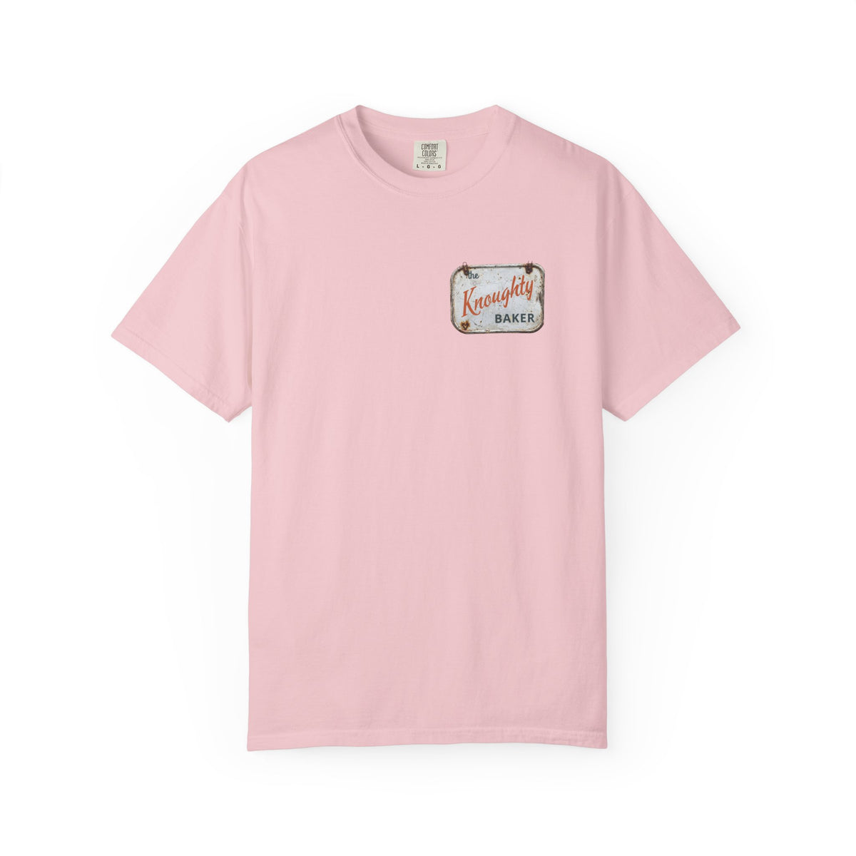 Pin-Up Bakers T-Shirt — "The Naughty Baker" Retro Kitchen Graphic Tee