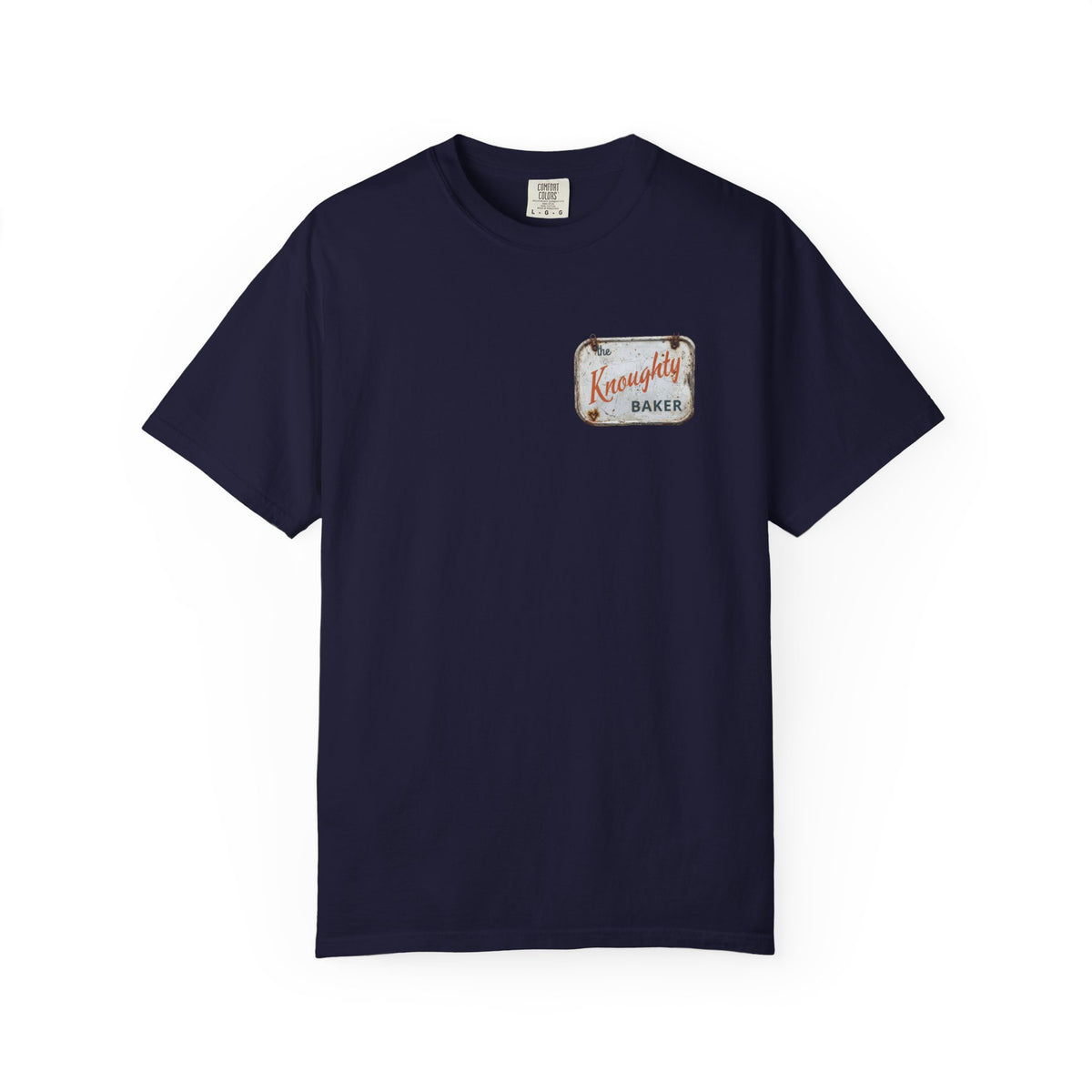 Pin-Up Bakers T-Shirt — "The Naughty Baker" Retro Kitchen Graphic Tee