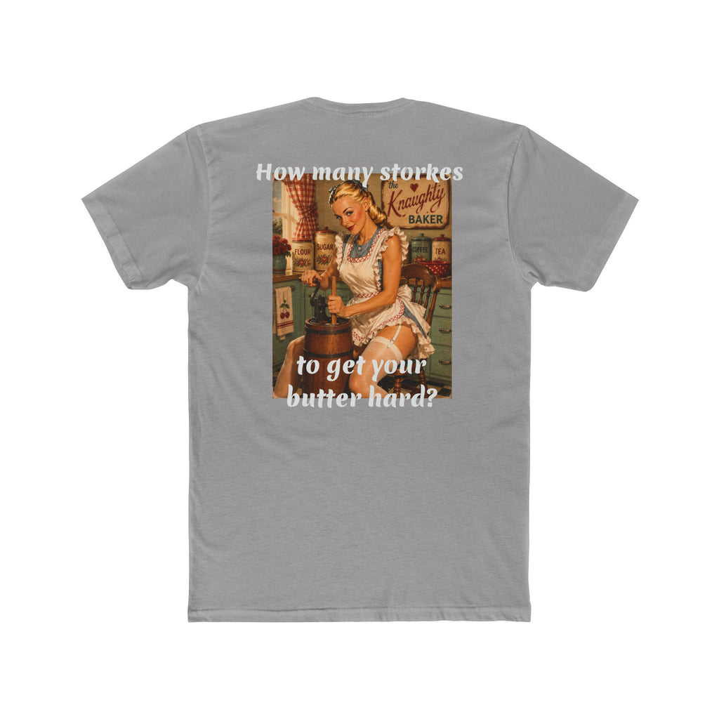 Retro Pin-Up 'How Many Strokes' Graphic Tee